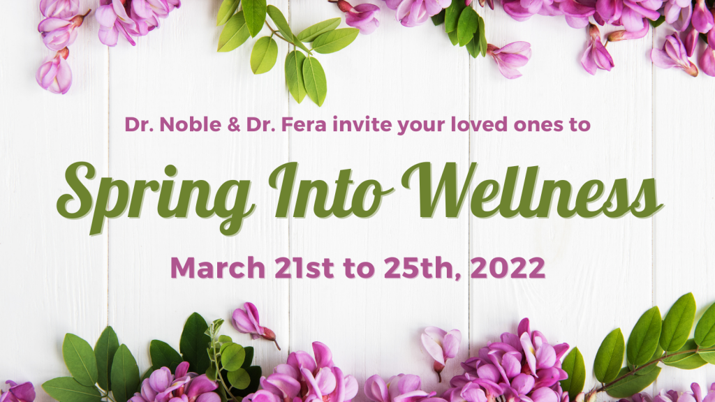 spring into wellness march 21 to 25 2022