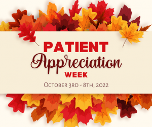 patient appreciation week graphic